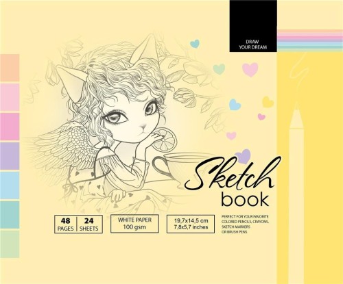 Szkicownik 197x145/48K 100g TW FRESH, Fresh