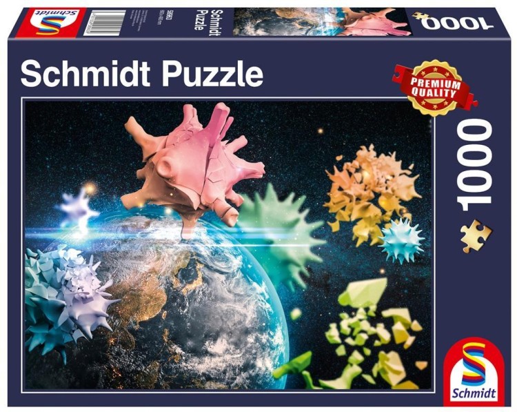Puzzle PQ 1000 Planeta Ziemia 2020 G3, Schmidt