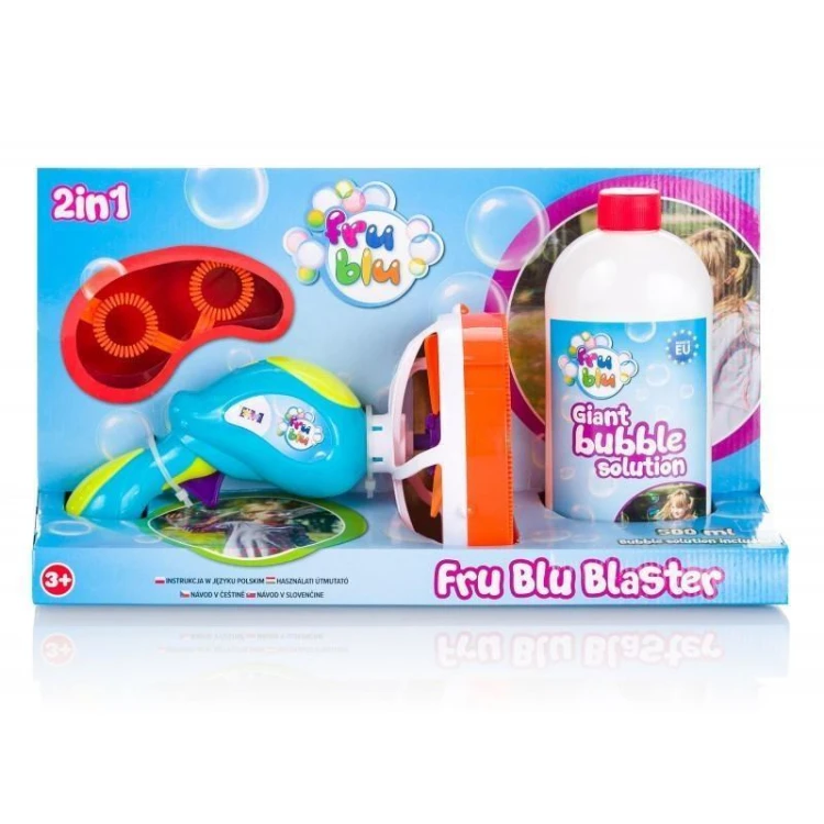 Pistolet na bańki mydlane Blaster Fru Blu, TM Toys