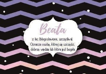 Magnes Imiona - Beata, Szaron