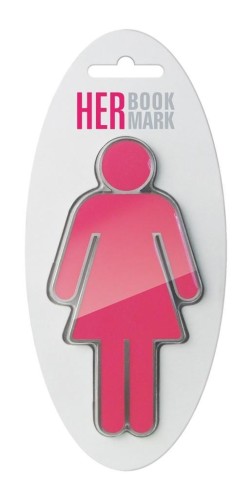 HER Bookmark - metalowa zakładka do książki, IF