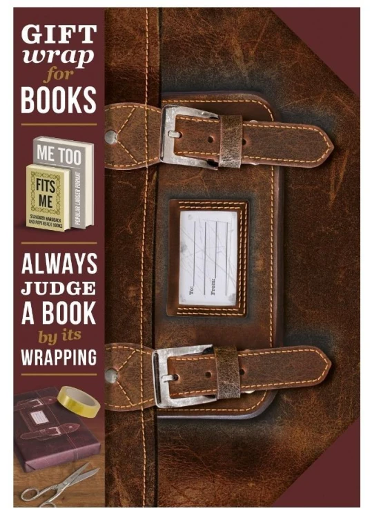 Gift wrap Papier do książki Leather satchel, IF