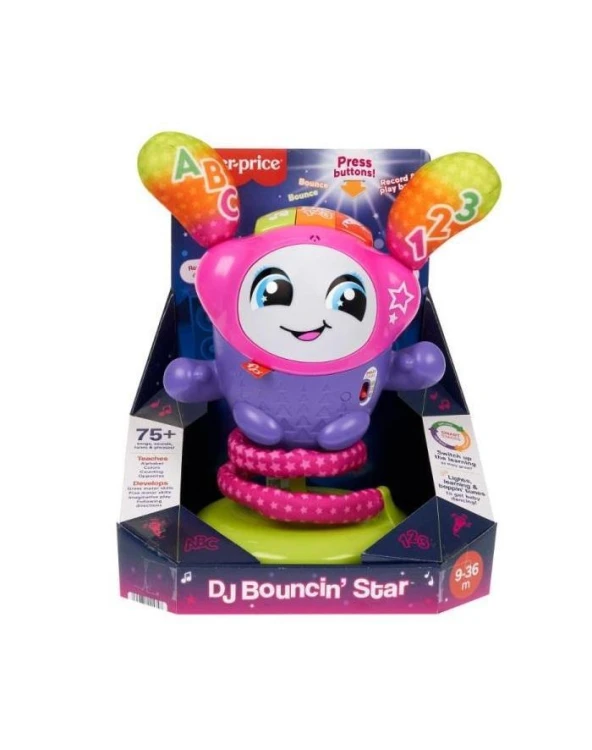 Fisher Price. Interaktywna taneczna DJ-ka, Mattel