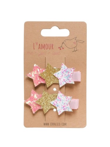 Klipsy z serduszkami, Coralico