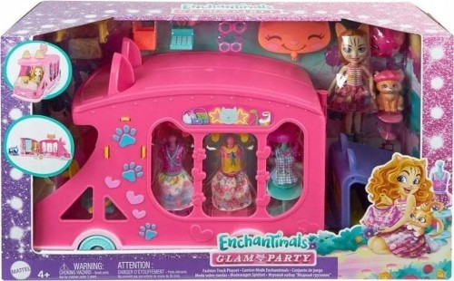 Enchantimals. Mobilne studio mody HPB34, Mattel