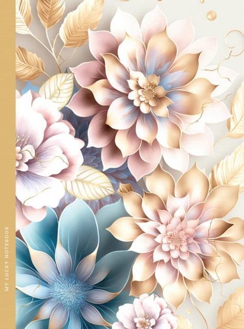 Notatnik 145x197/64K kratka kwiaty FRESH, Fresh