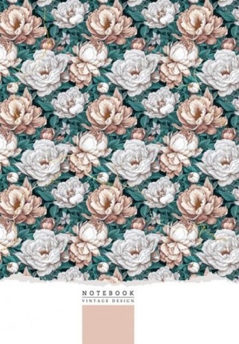Notatnik 145x197/64K linia kwiaty FRESH, Fresh