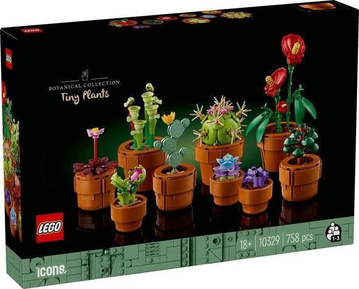Lego ICONS 10329 Małe roślinki, Lego