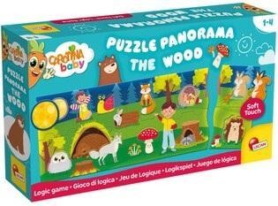 Carotina Baby - Puzzle panorama Las, Lisciani