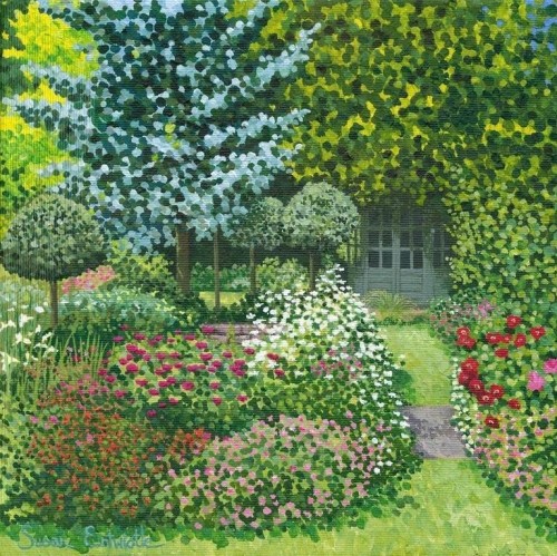 Karnet z kopertą Mums Garden