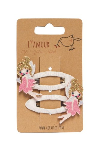 Spinki z wróżką 2szt, Coralico