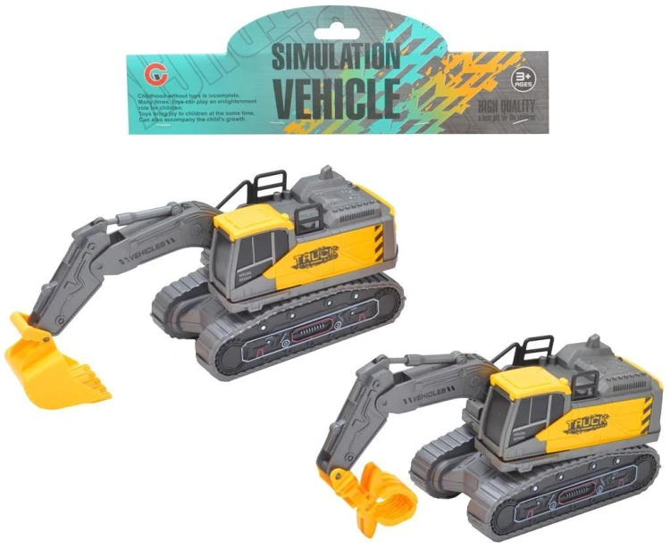 Zestaw pojazdów budowlanych 2szt, Trifox