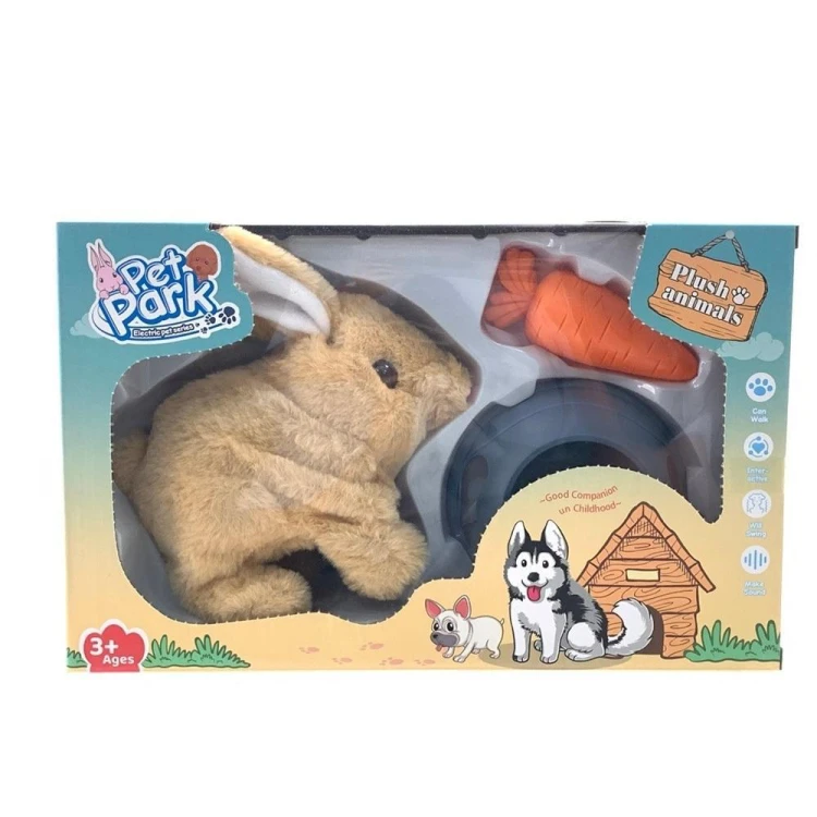 Króliczek na baterie z akcesoriami, Askato