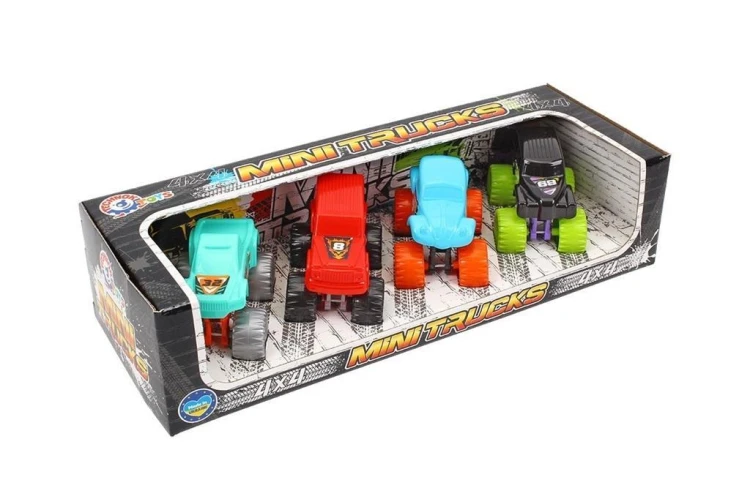 Zestaw 4 autek terenowych, Technok