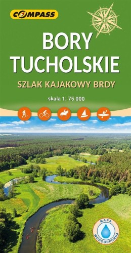 Mapa - Bory Tucholskie 1:75 000, praca zbiorowa