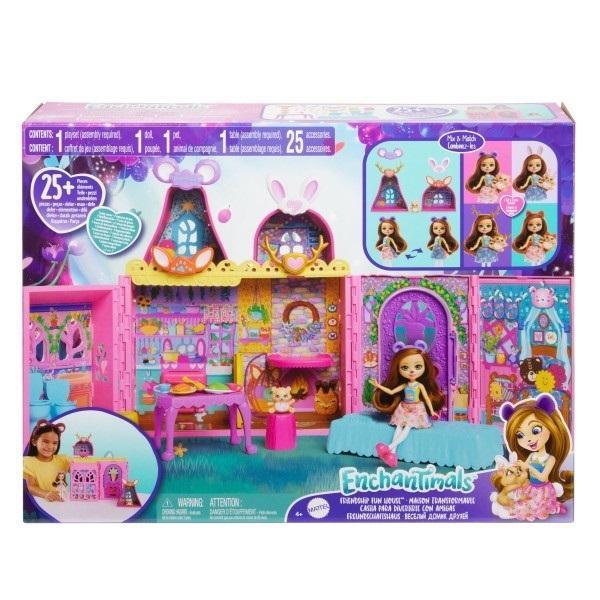 Enchantimals Domek przyjaźni HXL53, Mattel