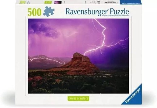 Puzzle 500 Różowa burza, Ravensburger
