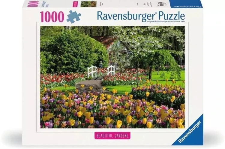 Puzzle 1000 Ogrody Keukenhof, Ravensburger