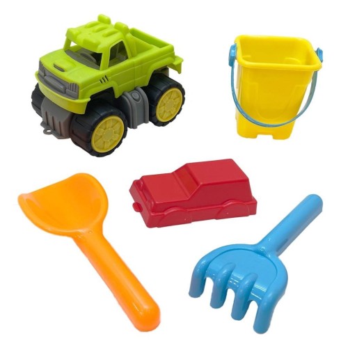 Zestaw do piasku + autko, Madej