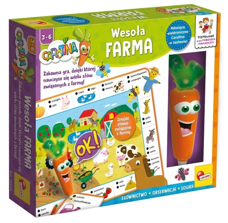 Mówiąca Carotina na farmie, Lisciani