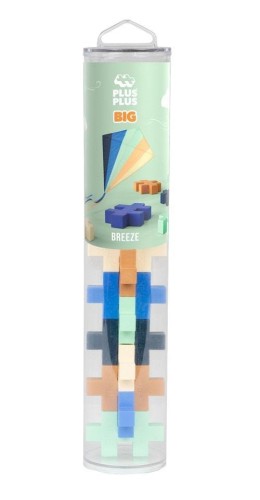 Klocki Plus-Plus Big Tuba Breeze 15el, Plus-Plus