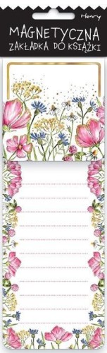 Zakładka magnetyczna Polne Kwiaty, Henry
