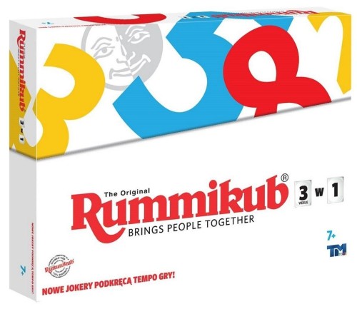 Rummikub 3w1, TM Toys