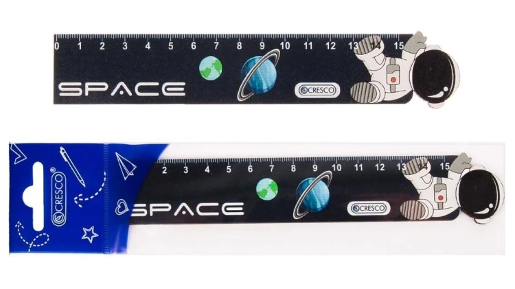 Linijka drewniana Kosmonauta, Cresco