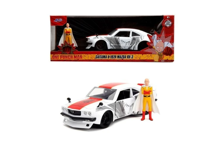 Jada One Punch Man 1974 Mazda RX-3 1:24, Jada