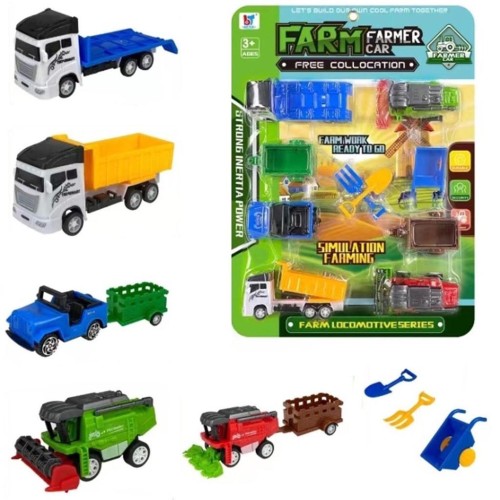 Zestaw pojazdów farma, Trifox