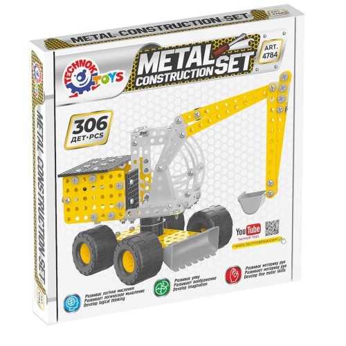 Zestaw konstrukcyjny koparka, Technok