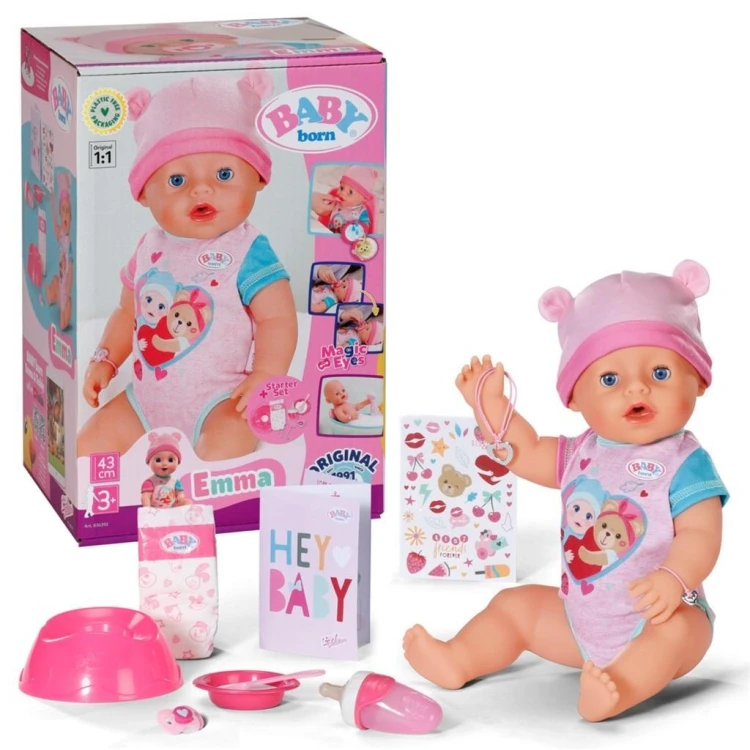 Baby born - Emma 43cm, Zapf