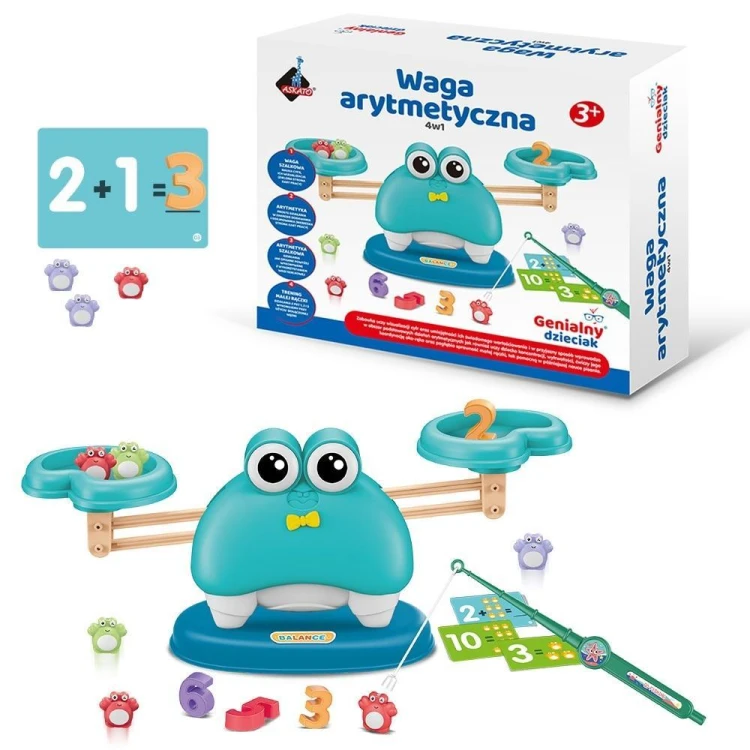 Waga krab z magnesami, Askato