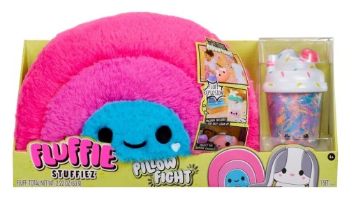 Fluffie Stuffiez Pillow Fight- Rainbow, MGA