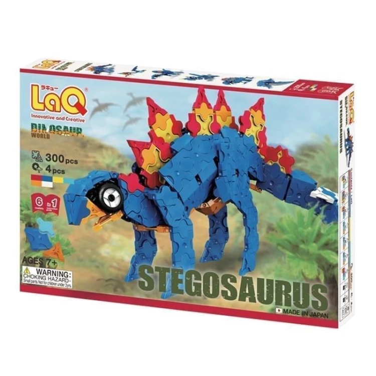 Klocki edukacyjne Stegosaurus, LaQ