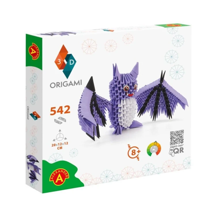 Origami 3D - Nietoperz ALEX, Alexander
