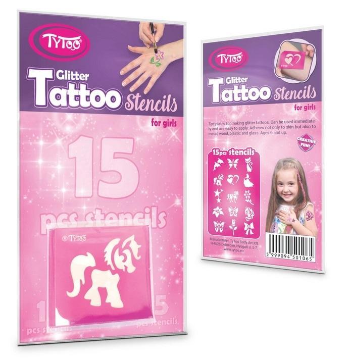 Tytoo. Szablony tatuaży - rozmażona 15szt, Dante