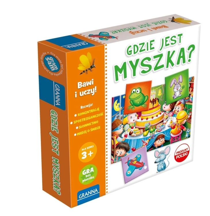 Gra Gdzie jest myszka? GRANNA, Granna