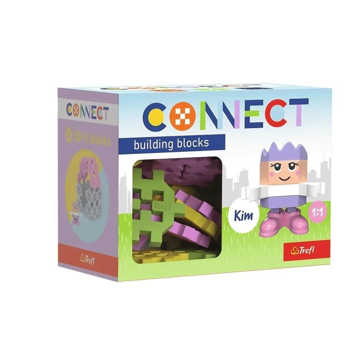 Klocki Connect - Pocket 30 Girl: Kim TREFL, Trefl