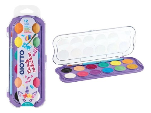 Farby Acquerelli Candy Collection 12 kolorów