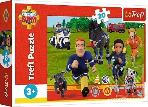 Puzzle 30 - Gotowi do pomocy TREFL, Trefl
