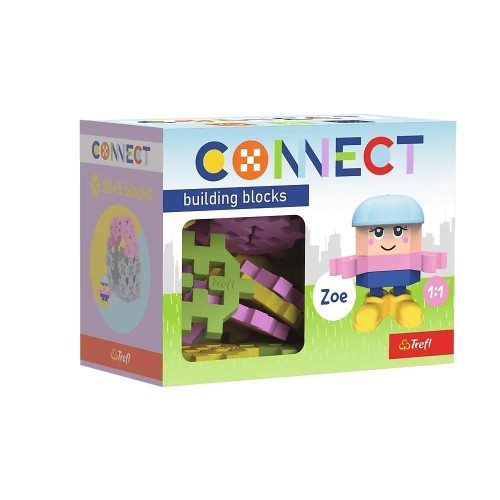 Klocki Connect - Pocket Girl: Zoe TREFL, Trefl