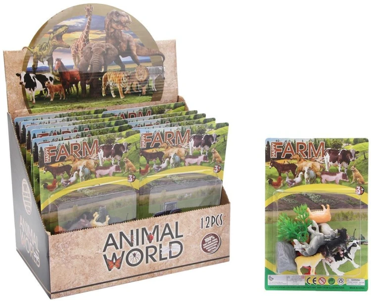 Zestaw zwierząt domowych 9szt, Trifox