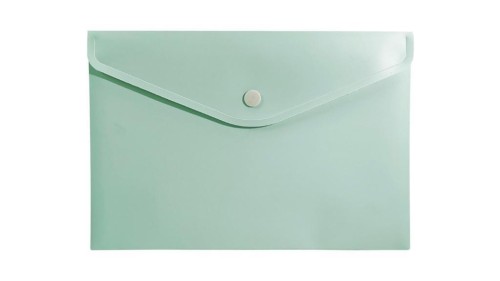 Teczka koperta A5 PP zieleń morandi, Biurfol