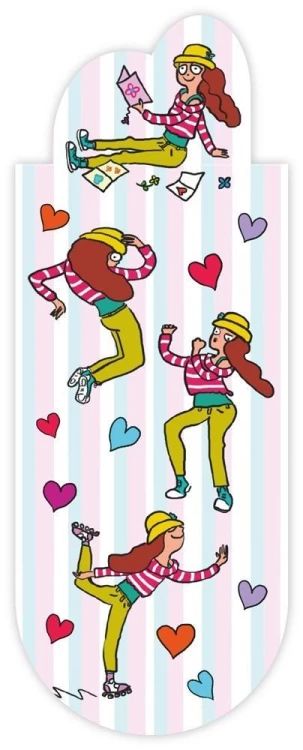 Zakładka magnetyczna owal Dziewczyna, Henry