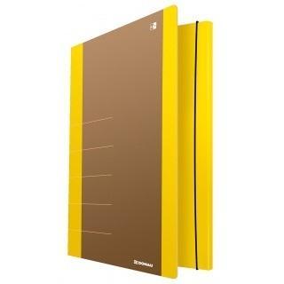 Teczka z gumką A4 żółta DONAU, Donau