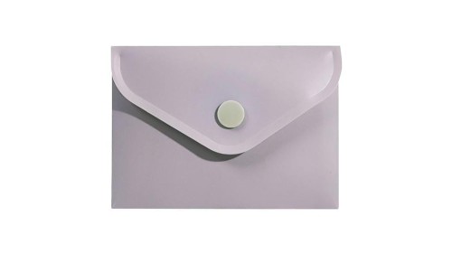 Teczka koperta A7 PP róż morandi, Biurfol