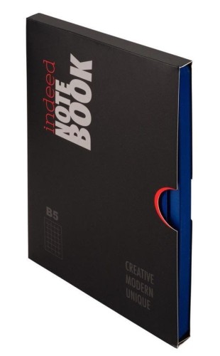 Notes B5 kratka Indeed granatowy, Antra