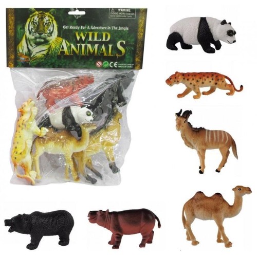 Zwierzęta zoo 6szt, Trifox