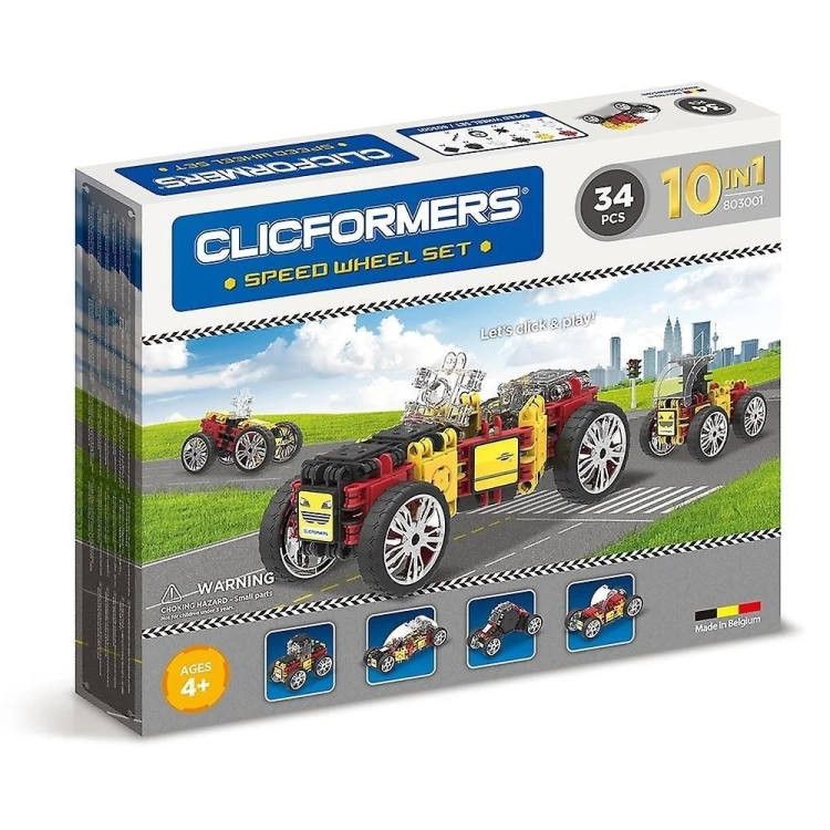 Klocki Clicformers Speed Wheel 34 el., Clicformers